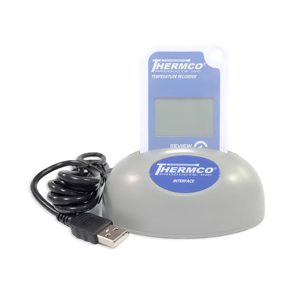 LogTag® TRED30-16R Refrigerator / Freezer Vaccine Data Logger with Alarm Kit Fahrenheit / Celsius -40° to 210°F (-40° to 99°C) External Bottle Probe Wall Mount Battery Operated (1073561_EA) 1/EA