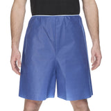 McKesson Exam Shorts X-Large Blue SMS Adult Disposable (1197331_CS) 100/CS