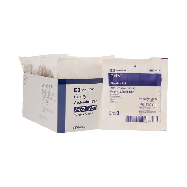 Curity™ Abdominal Pad 7-1/2 X 8 Inch Sterile 1 per Pack (566399_EA) 1/EA