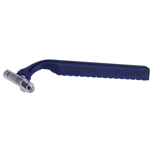 Grip-N-Glide Personal Razor with Lubricating Strip Single Edge Twin Blade NonSterile Disposable (514474_CS) 2000/CS