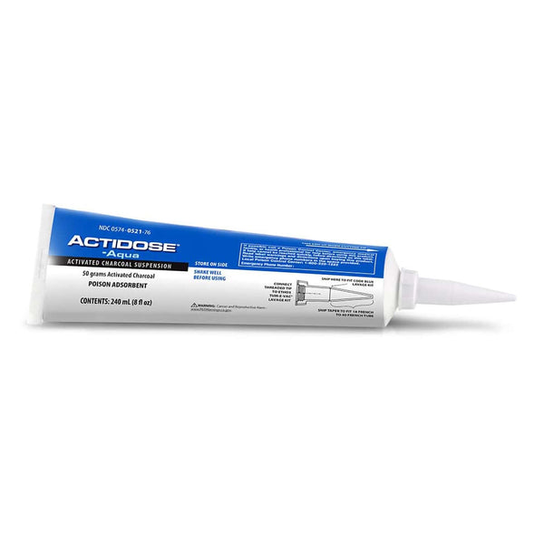 Actidose-Aqua™ Poison Absorbent 50 Gram Strength Oral Suspension 240 mL (1187154_EA) 1/EA