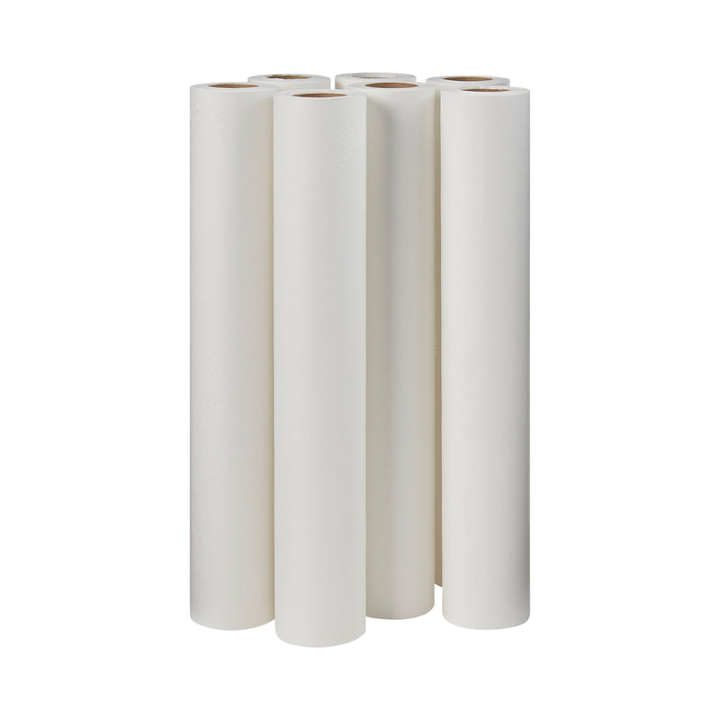 McKesson Table Paper 21 Inch Width 200 Foot Length White Smooth (919574_CS) 12/CS