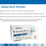 McKesson Instant Infant Heel Warmer Heel One Size Fits Most Sodium Acetate / Water Disposable (911633_CS) 100/CS