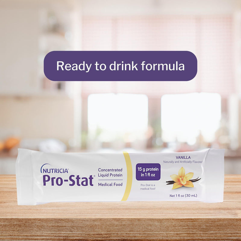Pro-Stat® Oral Supplement Vanilla Flavor Liquid 1 oz. Individual Packet (625276_CS) 96/CS