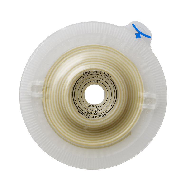 Assura® Xpro Deep Ostomy Barrier Precut, Extended Wear Silicone Based Adhesive 50 mm Flange Red Code System Synthetic Resin 1-1/4 Inch Opening (551366_BX) 5/BX