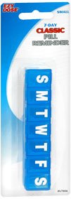 EZY Dose® Pill Organizer Small 7 Day 1 Dose (640534_EA) 1/EA