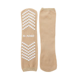 McKesson Slipper Socks Unisex Adult X-Large Single Tread Single Patient Use Tan (1038460_CS) 48/CS
