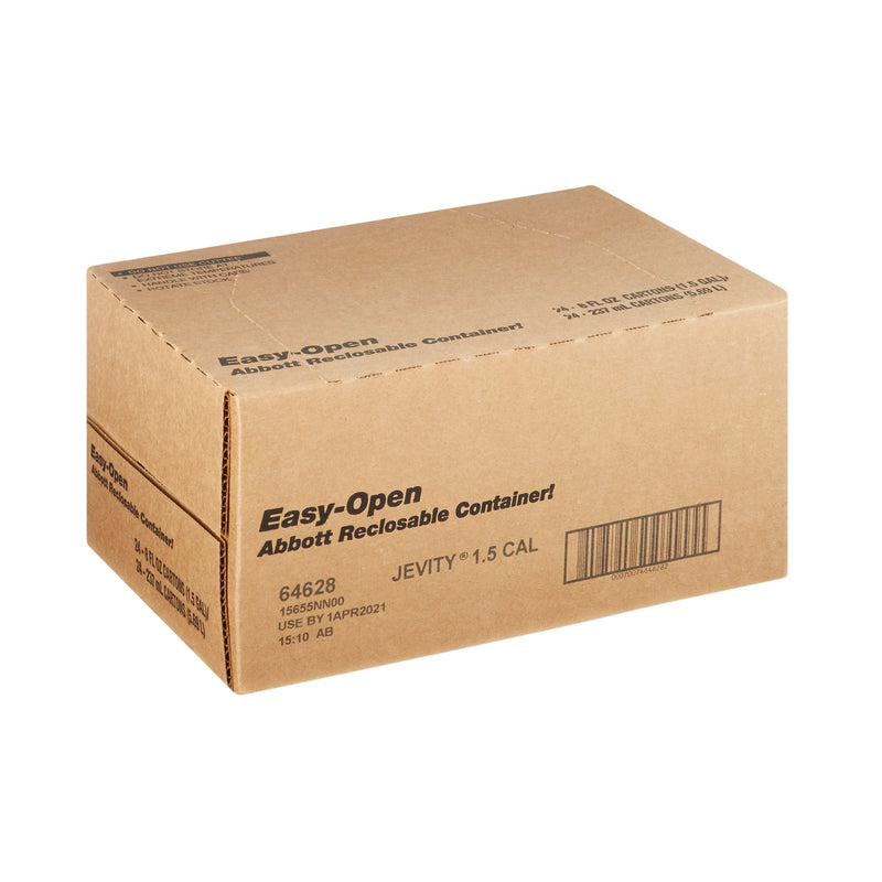 Jevity® 1.5 Cal with Fiber Tube Feeding Formula Unflavored Liquid 8 oz. Reclosable Carton (1048206_EA) 1/EA