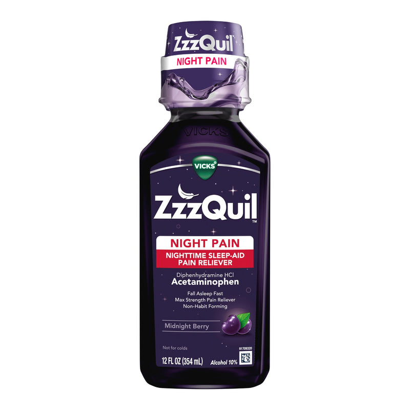 Vicks® Night time Sleep Aid 12 oz. Liquid (1229279_EA) 1/EA
