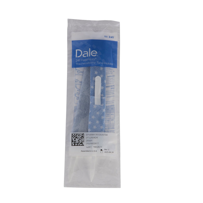PediPrints® Tracheostomy Tube Holder 1 X 18 Inch Pediatric / Adult (696259_BX) 10/BX