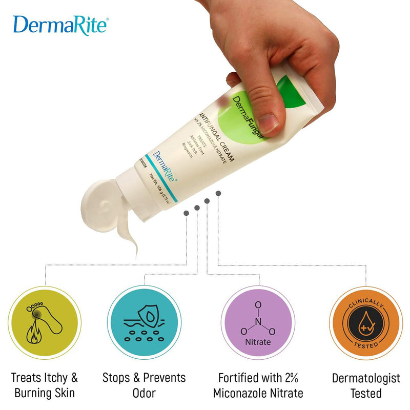 DermaFungal® Antifungal 2% Strength Cream 3.75 oz. Tube (584144_CS) 24/CS
