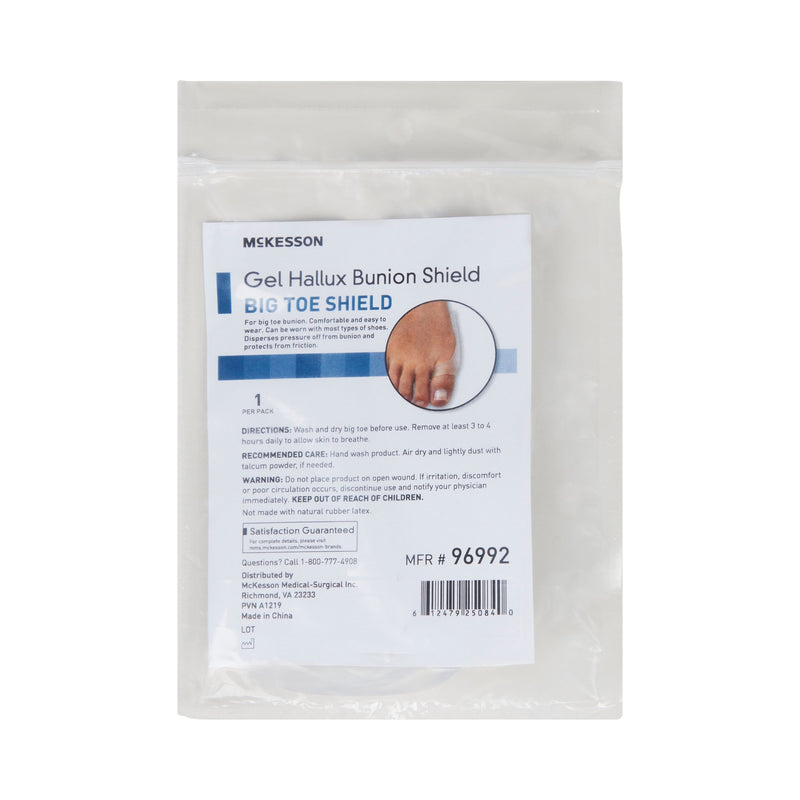 McKesson Bunion Shield One Size Fits Most Pull-On Toe (805359_EA) 1/EA