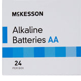 McKesson Alkaline Battery AA Cell 1.5V Disposable 24 Pack (911657_CS) 240/CS