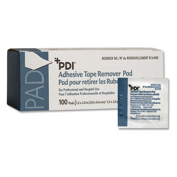 PDI® Adhesive Remover Pad 100 per Box (188675_EA) 1/EA