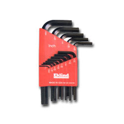 Eklind Tool Company Hex-L® Key Set, 13 per holder, Hex Tip, Inch, Short Arm (EKL10113) Each