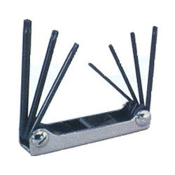 Eklind Tool Company Torx Fold-Up Key Set, T-6 to T-20, Black Oxide (EKL22572) Each