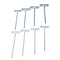 Eklind Tool Company Standard Grip Inch T-Key Sets, 8 per Pouch, 3/32-1/4, Inch (EKL33198) Each