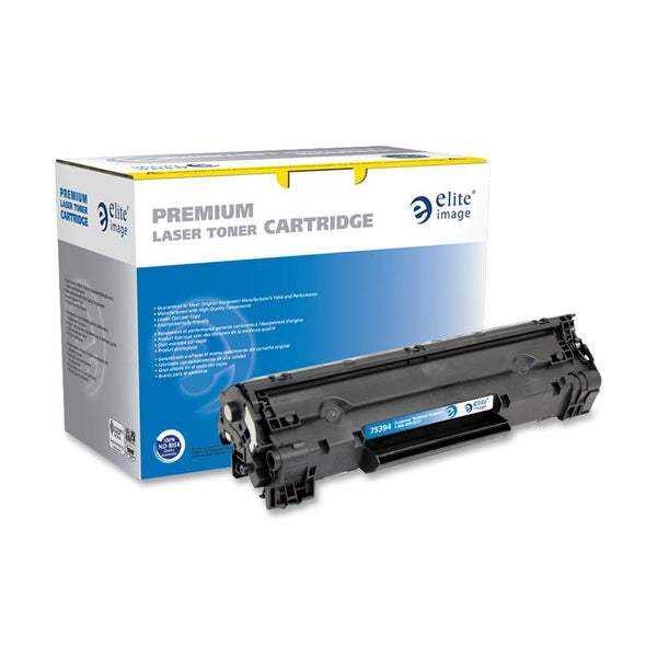 Elite Image Remanufactured Toner Cartridge, Alternative for HP 35A (CB435A), Laser, 1500 Pages, Black, 1 Each (ELI75394) Each