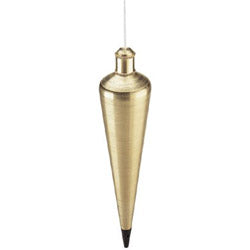 Empire Level 00916 16-oz. Brass Plumbbob (272-916BR) Each