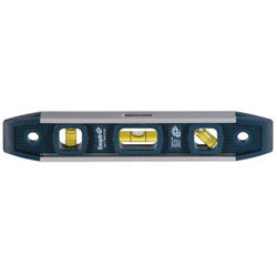 Empire Level 581 Series Magnetic Torpedo Level, 9" Long, Aluminum, Tri-Vial (272-581-9) Each