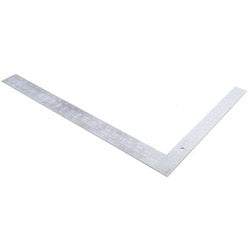 Empire Level Aluminum Professional Square, 16" x 24", 1/16" Graduations, Aluminum/Black (272-1140) Each