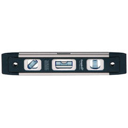 Empire Level em81 Series True Blue Torpedo Level, 9" Long, Aluminum, Tri-Vial (272-EM819) Each
