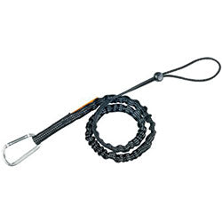 Ergodyne® Squids Tool Lanyards, 35 in to 42 in x 1 in, 10 lb, Black (150-19002) Each