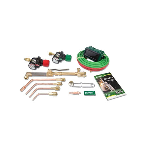 ESAB Welding Journeyman EDGE 2.0 Cutting, Heating and Welding Outfit, CGA 540/CGA 510 Inlet, 3 in Welding Capacity (341-0384-2101) Each