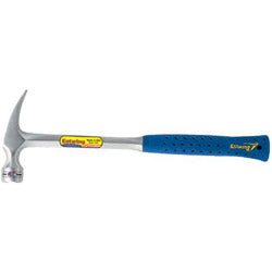Estwing Framing Hammer, Steel Head, Straight Nylon/Steel Handle, 16 in Overall L, 30 oz Head Wt (268-E3-30SM) Each