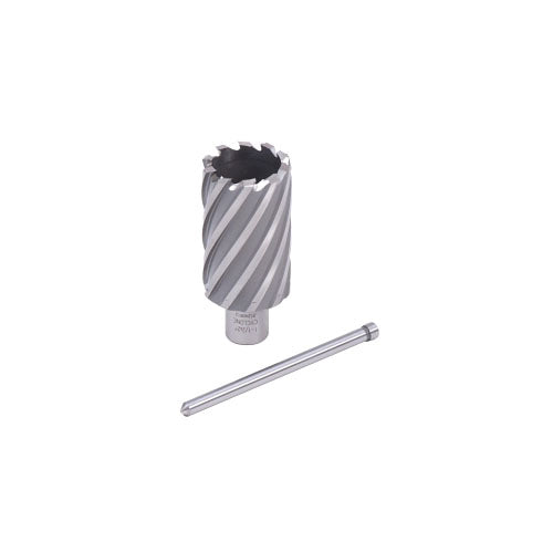 Evolution Cyclone HSS Premium Grade Annular Cutter, 1-1/16 in dia x 2 in Depth, 3/4 in Weldon Shank, Includes Pilot Pin (510-CC106L) Each
