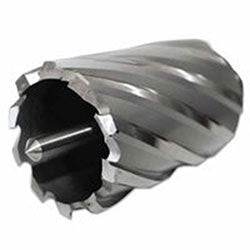 Evolution Cyclone HSS Premium Grade Annular Cutter, 13/16 in dia x 2 in Depth, 3/4 in Weldon Shank, Includes Pilot Pin (510-CC812L) Each