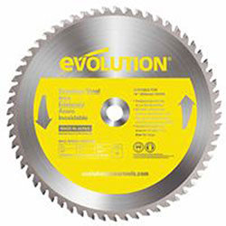 Evolution TCT Metal-Cutting Blade, 14 in, 1 in Arbor, 1600 rpm, 90 Teeth (510-14BLADE-SSN) Each
