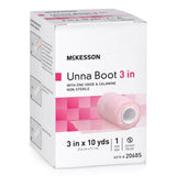 McKesson Unna Boot Zinc Oxide / Calamine 3 Inch X 10 Yard (1220880_CS) 12/CS