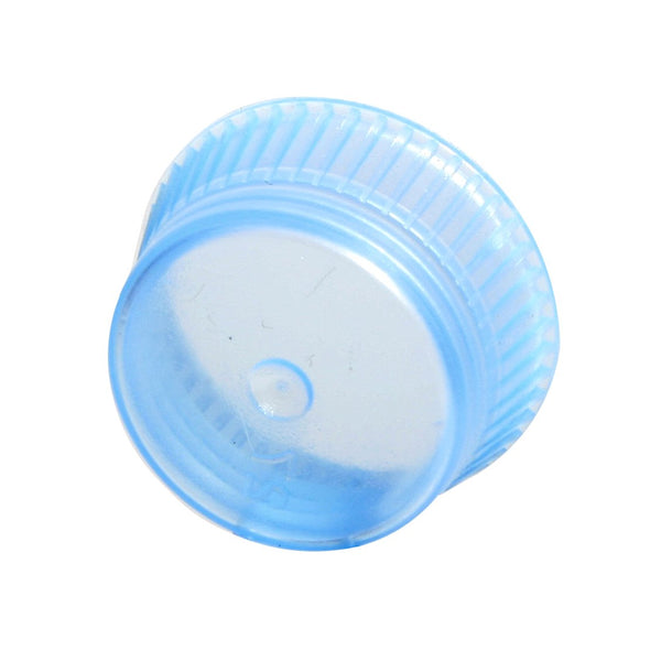 Uni-Flex® Safety Cap Tube Closure Flexible Plastic Over-Locking Blue 13 mm For 13 mm Culture Tubes NonSterile (545469_PK) 1/PK