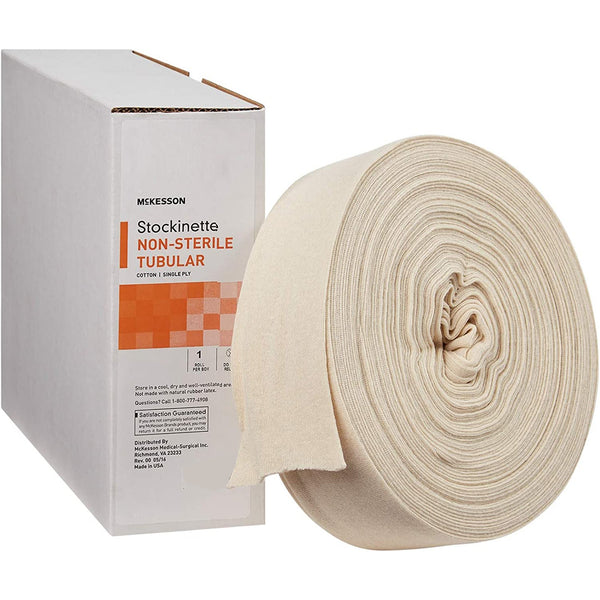 McKesson Stockinette Tubular 6 Inch X 25 Yard Polyester NonSterile (457645_RL) 1/RL