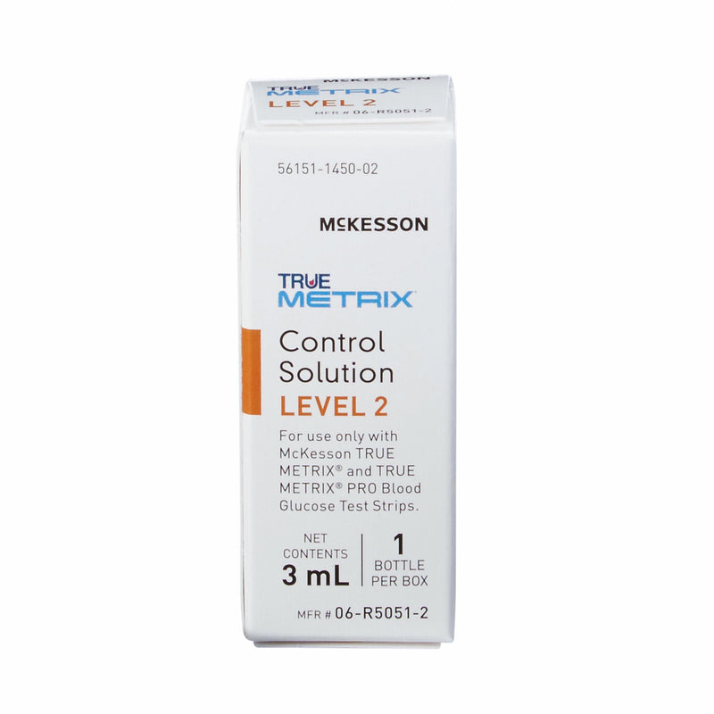 McKesson TRUE METRIX® Blood Glucose Control Solution 3 mL Level 2 (960301_EA) 1/EA