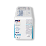 Seni® Active Super Unisex Adult Absorbent Underwear Pull On with Tear Away Seams X-Large Disposable Moderate Absorbency (1163845_CS) 56/CS