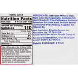 Thick-It® Clear Advantage® Thickened Beverage 8 oz. Bottle Apple Flavor Liquid IDDSI Level 2 Mildly Thick (803175_EA) 1/EA