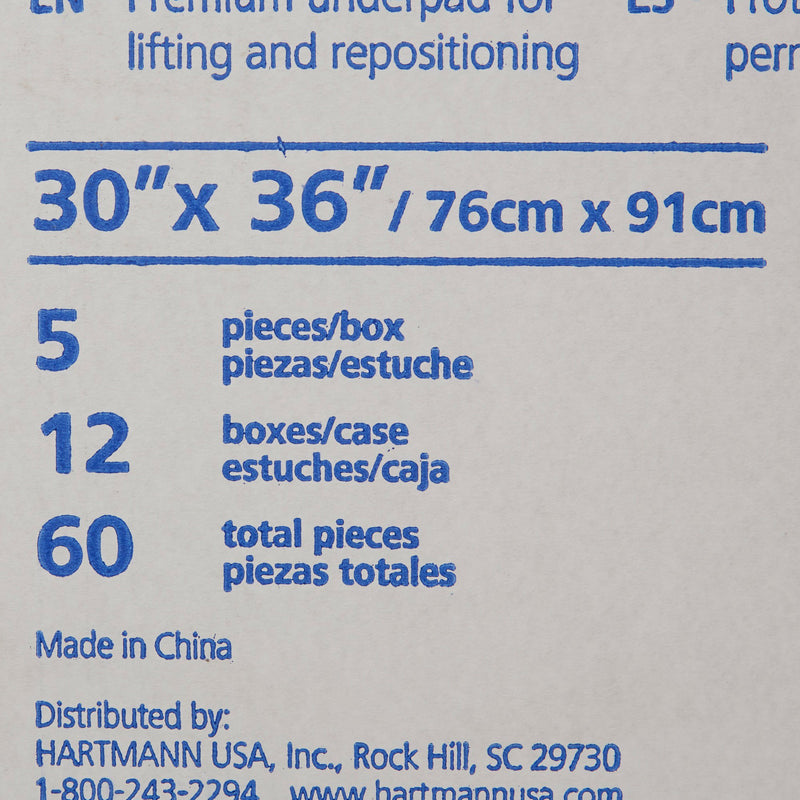 MoliCare® Disposable Underpad 30 X 36 Inch Polymer Heavy Absorbency (1129927_CS) 60/CS