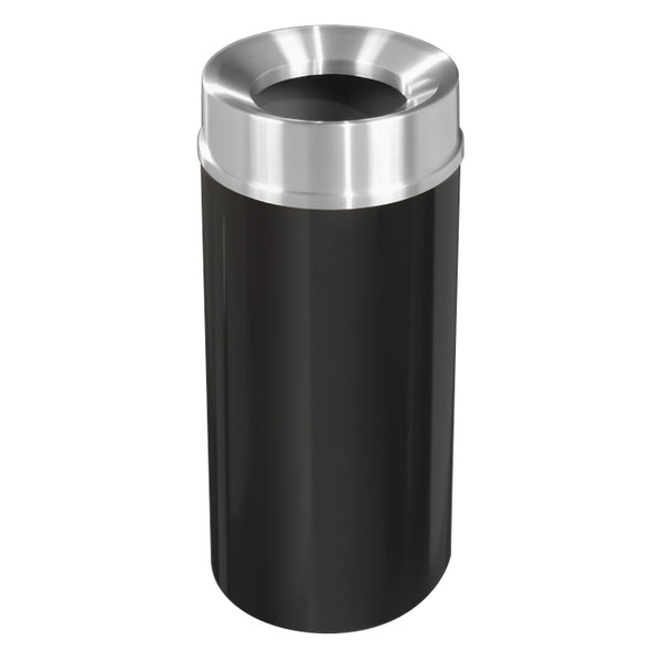 15-Gallon WasteMaster Value Trash Receptacle with Funnel Lid (5234) Each