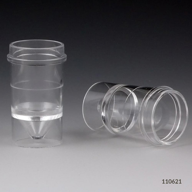 McKesson Sample Cup 2 mL, Clear, 16 X 24 mm, Without Caps (1183153_CS) 10000/CS