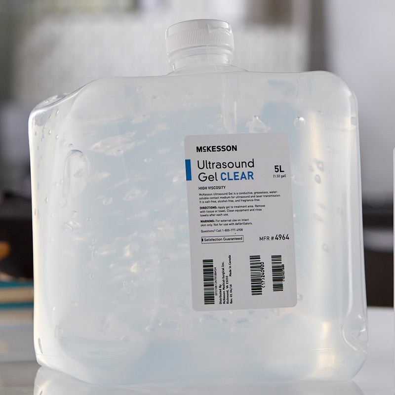 McKesson Ultrasound Gel High Viscosity 5 Liter Jug NonSterile (875484_EA) 1/EA