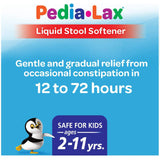Pedia-Lax® Stool Softener Fruit Punch Flavor Liquid 4 oz. 50 mg / 15 mL Strength Docusate Sodium (738525_EA) 1/EA