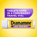 Dramamine® Motion Sickness All Day Less Drowsy Nausea Relief 25 mg Strength Tablet 8 Per Box (1231452_BX) 8/BX