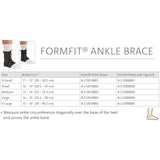 Ossur® FormFit® Ankle Brace with Figure 8 Medium Lace-Up / Figure-8 Strap Foot (613428_EA) 1/EA