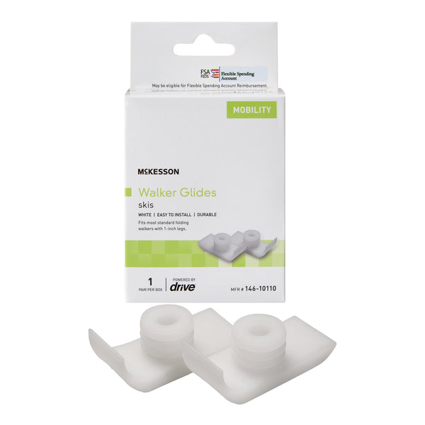 McKesson Glide Ski For Walker (1095257_BX) 1/BX
