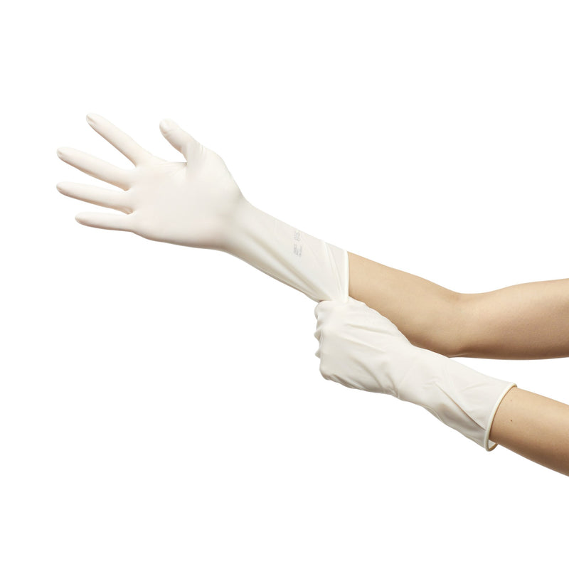 GAMMEX® Non-Latex PI Surgical Glove Size 6.5 Sterile Polyisoprene Standard Cuff Length Micro-Textured White Chemo Tested (765477_BX) 50/BX