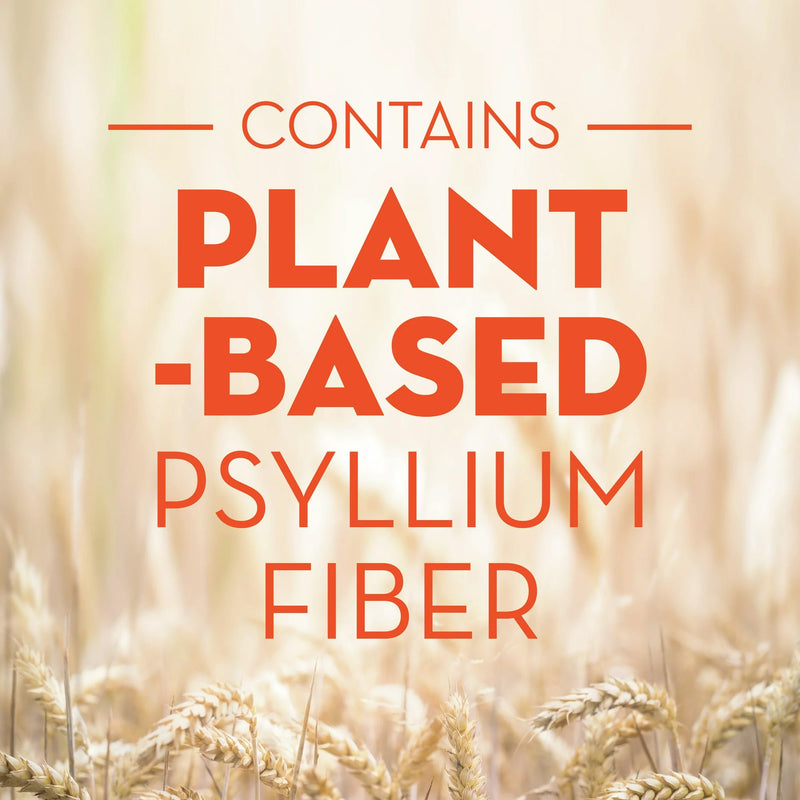 Metamucil® Fiber Supplement Orange Flavor Powder 30 oz. 3.4 Gram Strength Psyllium Husk (833611_EA) 1/EA