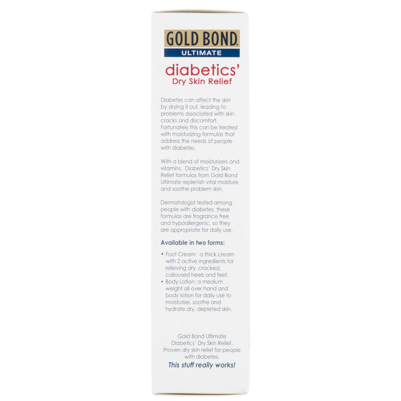 Gold Bond® Ultimate Diabetics' Foot Moisturizer 3.4 oz. Tube Unscented Cream (1030716_EA) 1/EA