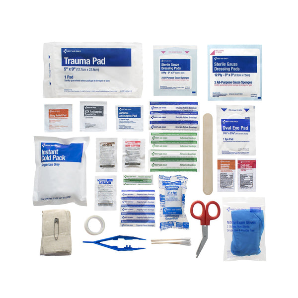 McKesson First Aid Kit 50 Person Plastic Case (1164080_KT) 1/KT
